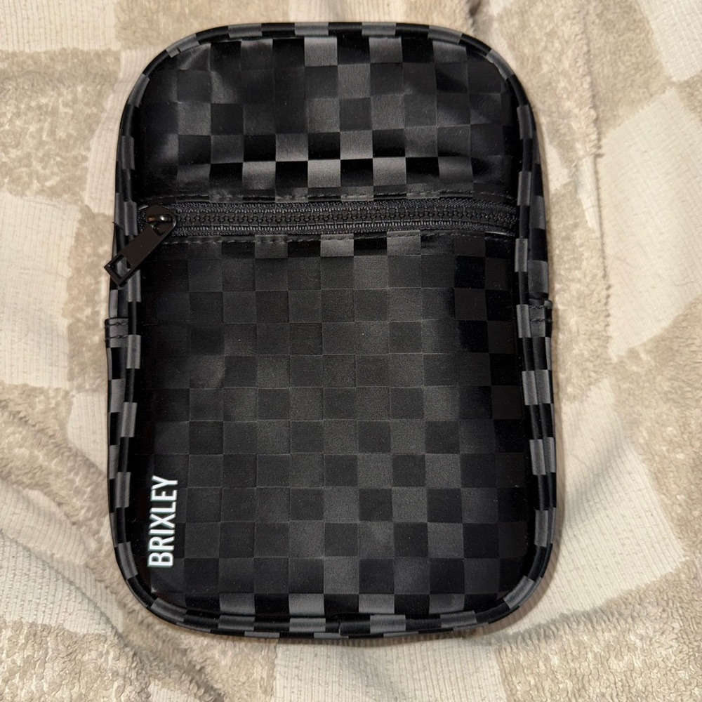 Black Checkered Brixley Crossbody
